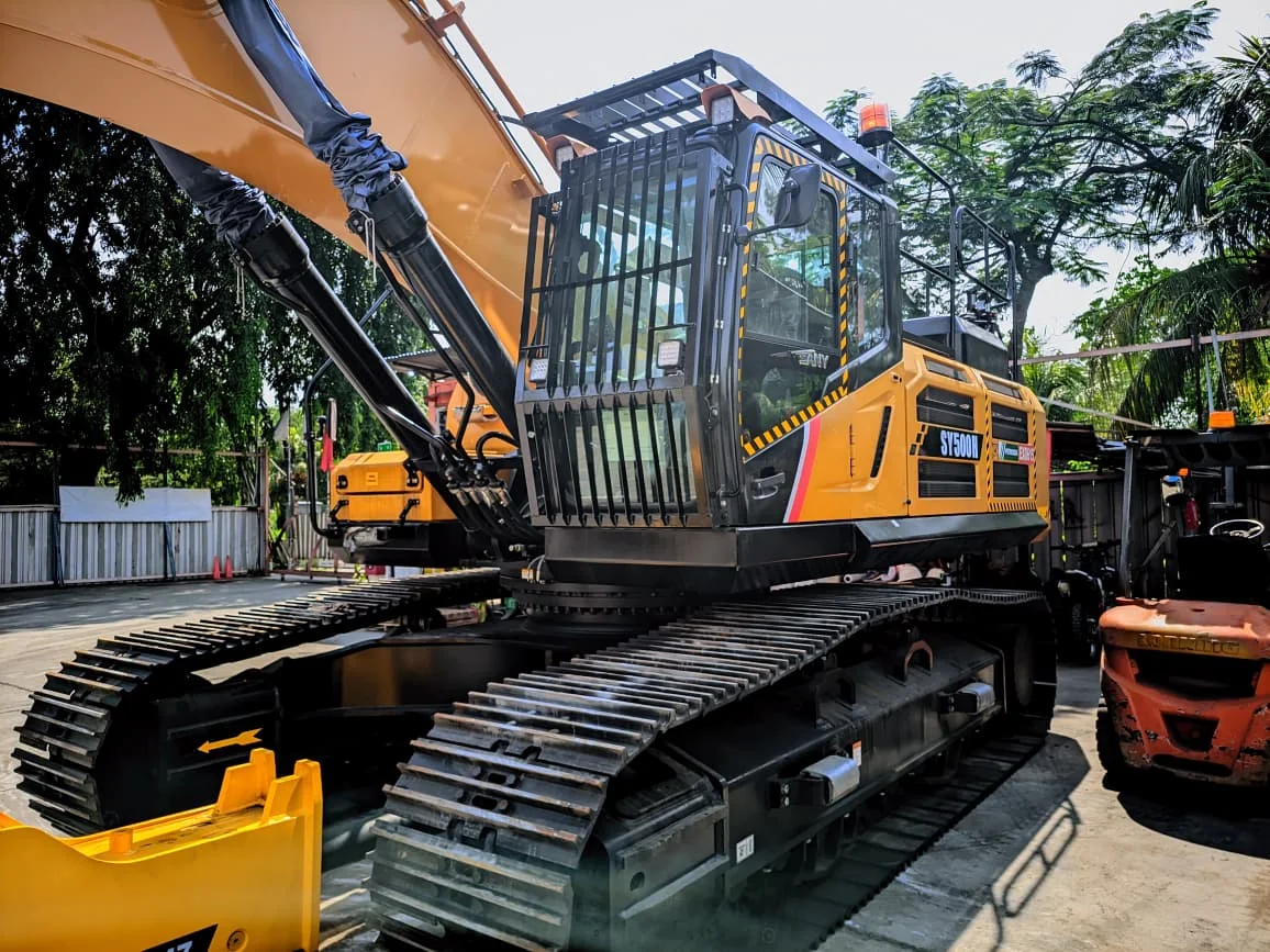 Heavy Equipment Modification on SANY SY 365H