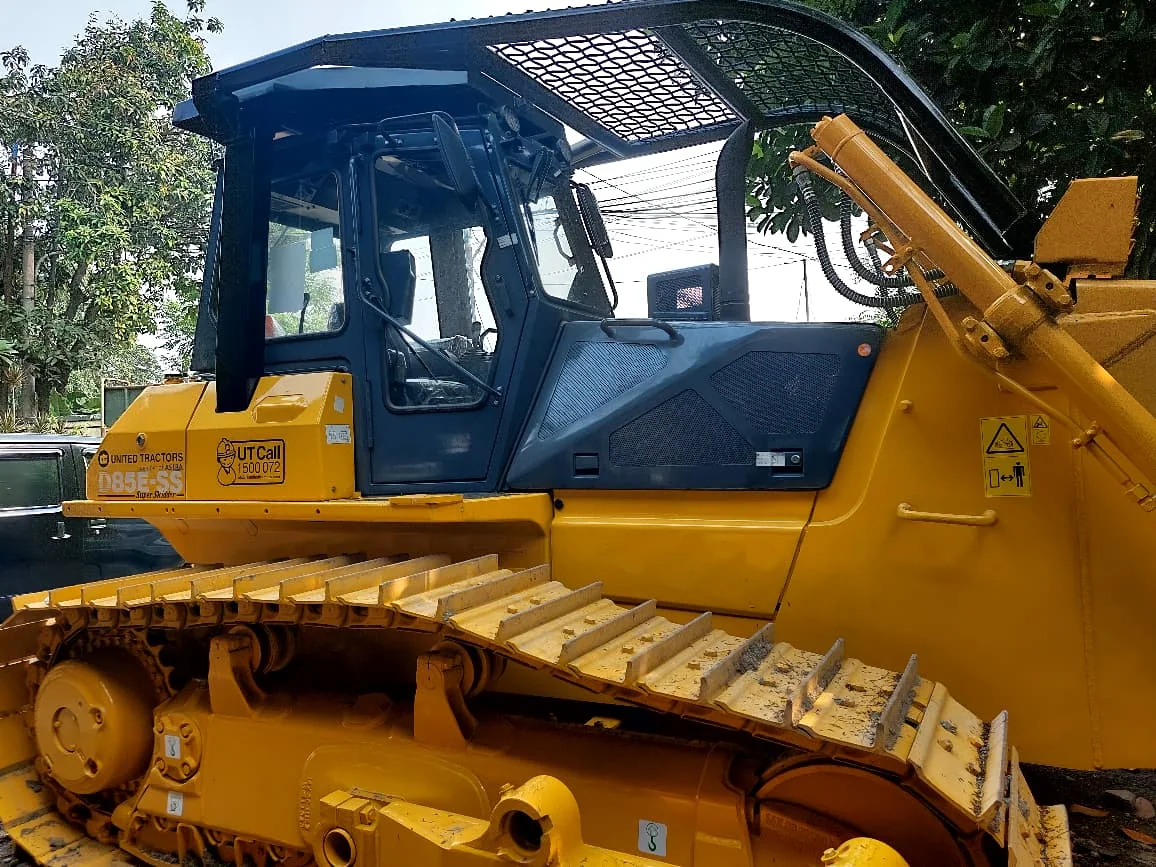 Operator cabin fitted to a Komatsu tracked machine.